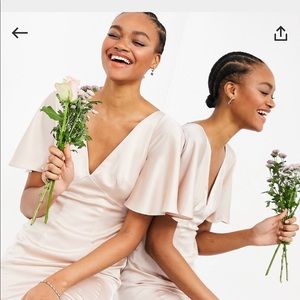 Bridesmaid dress. Wore once. Dry cleaned too.